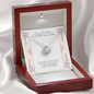 Caring Nurse Happy Birthday Love Knot Necklace
