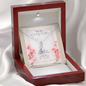 Mother Love Appreciation Alluring Beauty Necklace