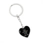 Be There For You Heart Keychain - Black - From Mom