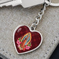 Our Lady Of Guadalupe - Nuestra Señora De Guadalupe Heart Keychain
