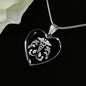 Medical Professional Proud Identity Luxury Heart Necklace