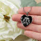 Medical Professional Proud Identity Luxury Heart Necklace
