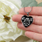 Registered Nurse Proud Identity Luxury Heart Necklace