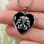 Medical Professional Proud Identity Luxury Heart Necklace
