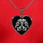 Medical Professional Proud Identity Luxury Heart Necklace
