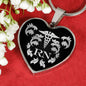 Registered Nurse Proud Identity Luxury Heart Necklace