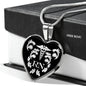 Registered Nurse Proud Identity Luxury Heart Necklace