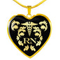 Registered Nurse Proud Identity Luxury Heart Necklace