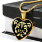 Registered Nurse Proud Identity Luxury Heart Necklace