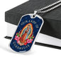 Our Lady Of Guadalupe Luxury Dog Tag Necklace