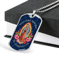 Nuestra Señora De Guadalupe Luxury Dog Tag Necklace