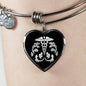 Medical Professional Proud Identity Luxury Heart Bracelet