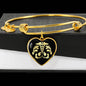 Medical Professional Proud Identity Luxury Heart Bracelet