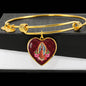 Our Lady Of Guadalupe - Nuestra Señora De Guadalupe Heart Necklace