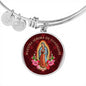 Nuestra Señora De Guadalupe Circle Bangle