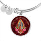 Our Lady Of Guadalupe Circle Bangle