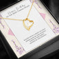Caring Nurse Happy Birthday Forever Love Necklace