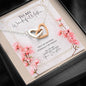 Mother Love Appreciation Interlocking Hearts Necklace