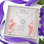 Mother Love Appreciation Love Knot Necklace