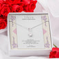 My Wife Happy Birthday Alluring Beauty Necklace
