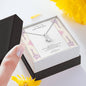 My Wife Happy Birthday Alluring Beauty Necklace