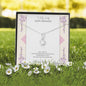 My Wife Happy Birthday Alluring Beauty Necklace