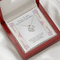Caring Nurse Happy Birthday Love Knot Necklace