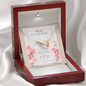 Mother Love Appreciation Interlocking Hearts Necklace