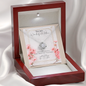 Mother Love Appreciation Love Knot Necklace