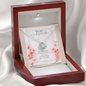 Mother Love Appreciation Love Knot Necklace