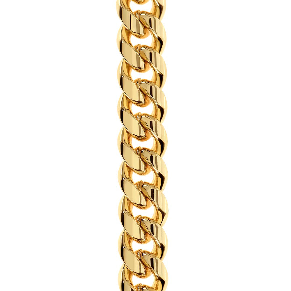 Our First Hanukkah Cuban Link Chain