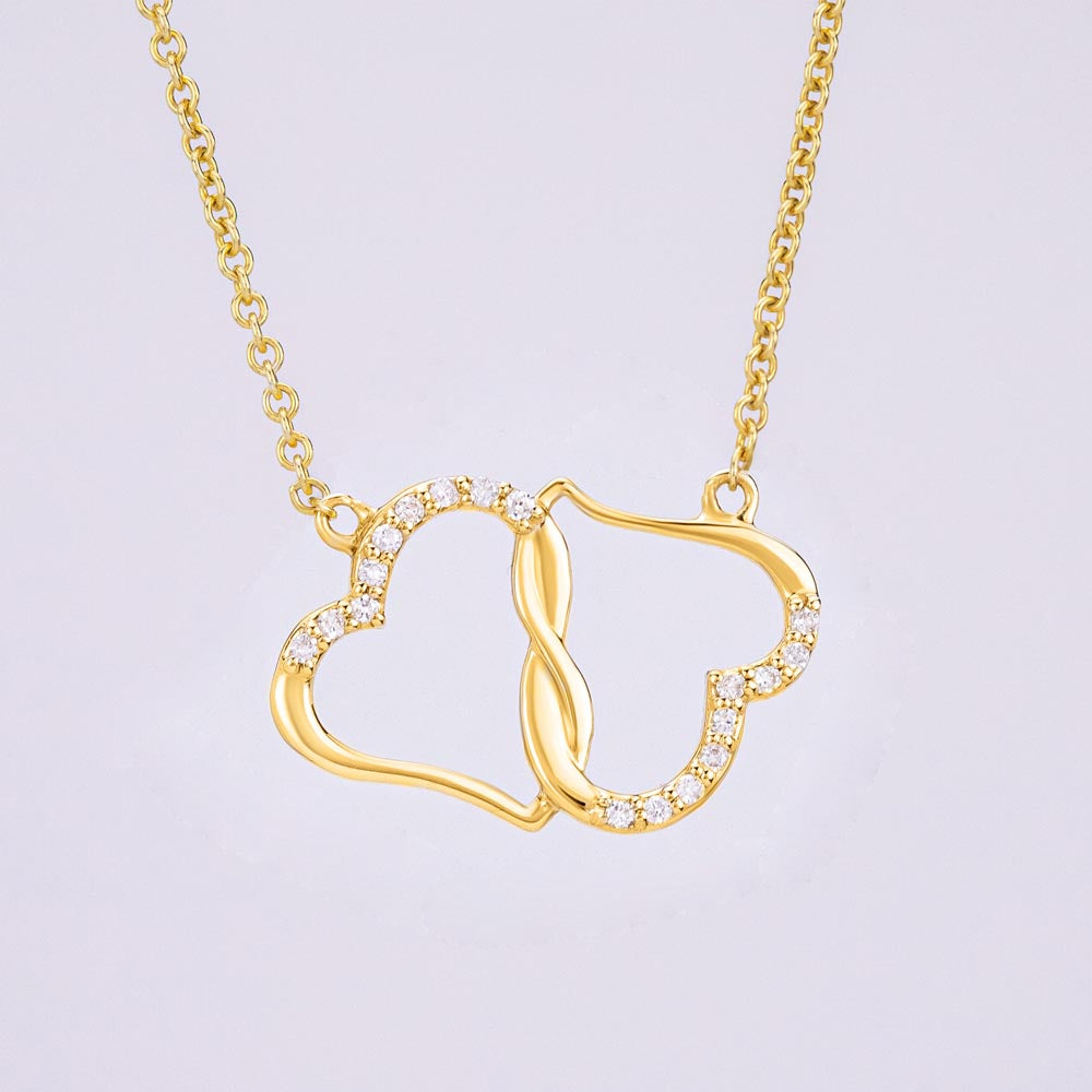 Bat Mitzvah Everlasting Love 10k Gold Necklace