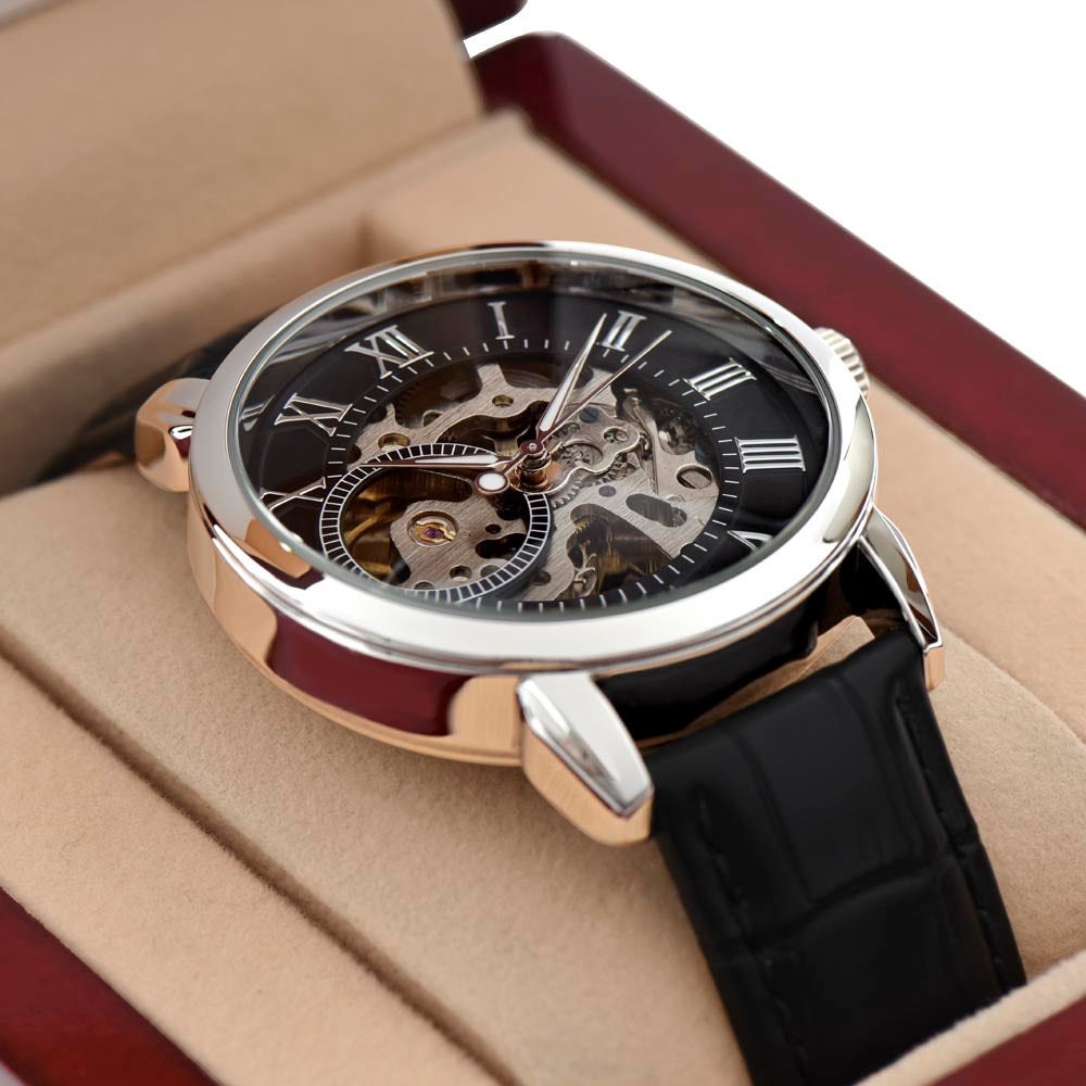 Greatest Blessing Men's Openwork Watch