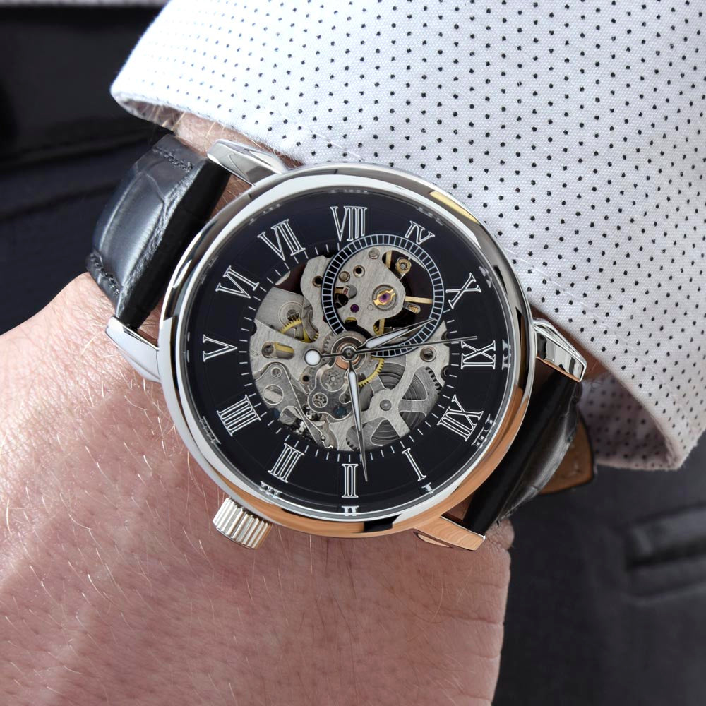 Personalized Irish Heritage Men's Luxury Watch