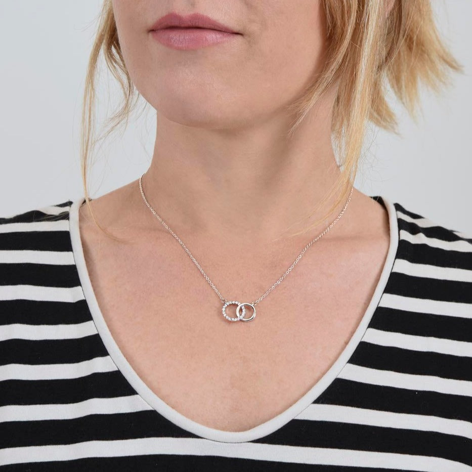 Bat Mitzvah Personalized Message Card Necklace