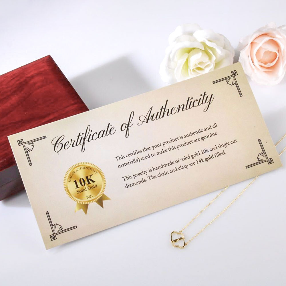 Dearest Mom Mother's Day Gold Necklace