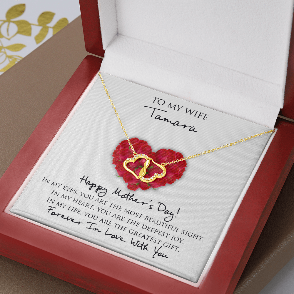 Personalized Wife's Name Everlasting Love Necklace