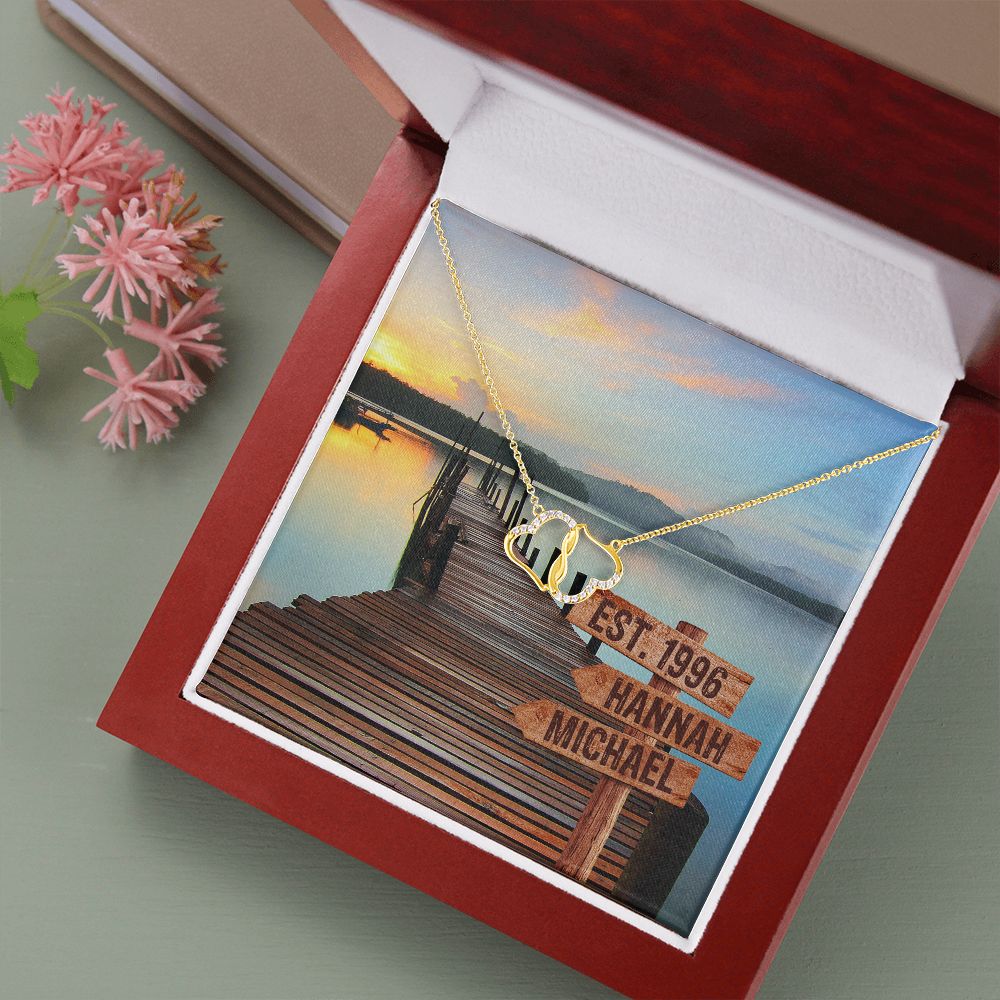 Personalized Relationship History Necklace