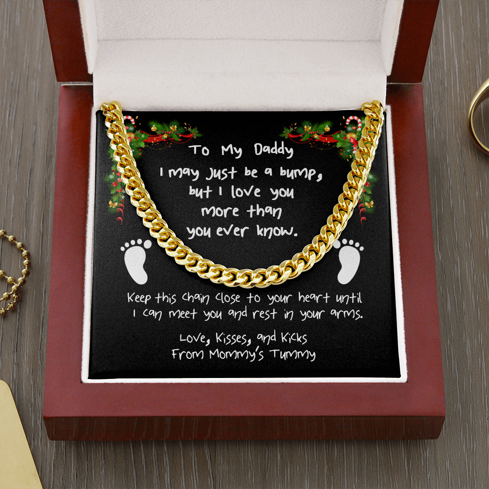 Future Dad Cuban Link Chain Necklace