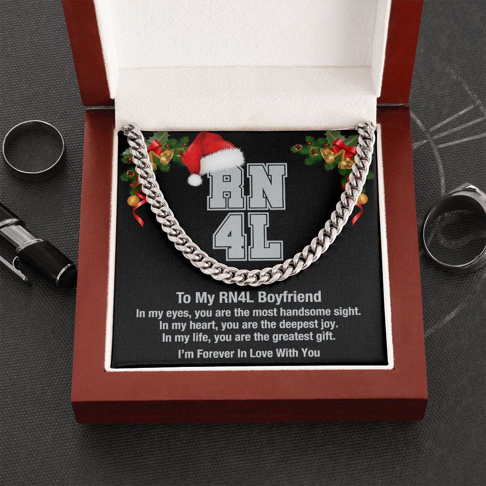My RN4L Boyfriend Cuban Link Chain Necklace