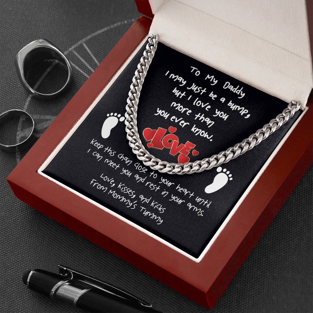 Future Dad Cuban Link Chain Necklace