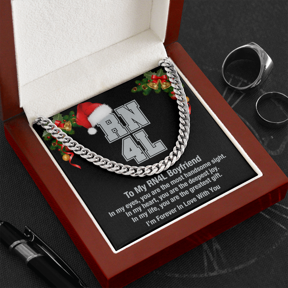 My RN4L Boyfriend Cuban Link Chain Necklace