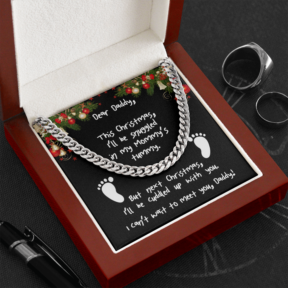 Next Christmas Dad Cuban Link Chain Necklace