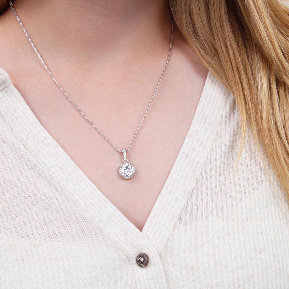 Personalized Mom Established Eternal Hope Necklace