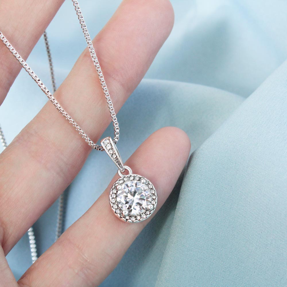 Personalized Mom Established Eternal Hope Necklace