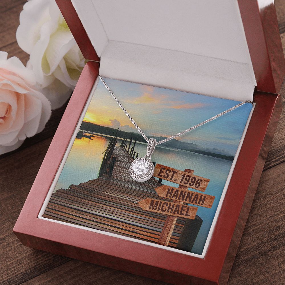 Personalized Relationship History Necklace