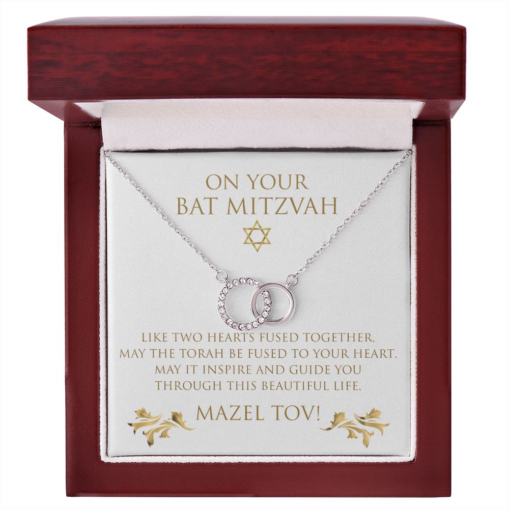 Bat Mitzvah Perfect Pair Necklace