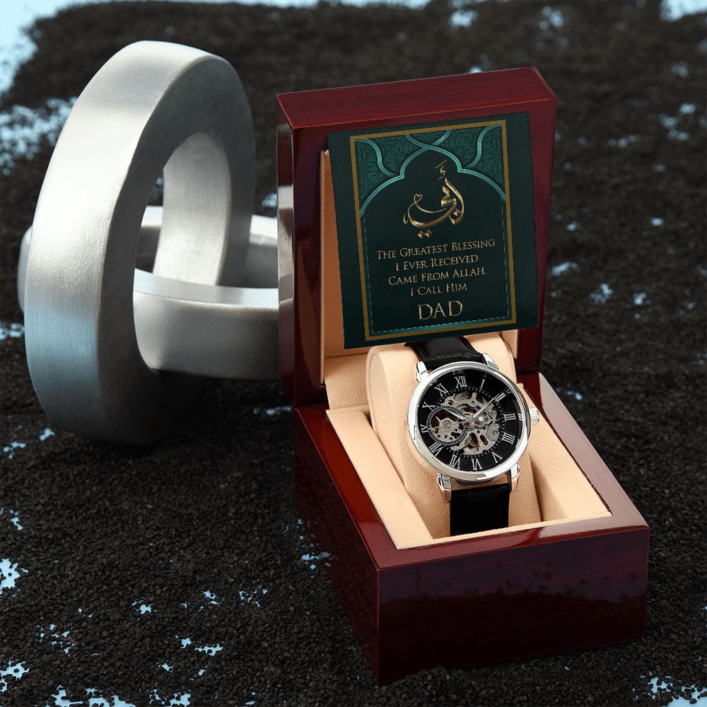 Greatest Blessing Men's Openwork Watch