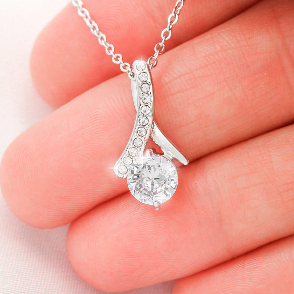 Happy Anniversary Personalized Alluring Beauty Necklace