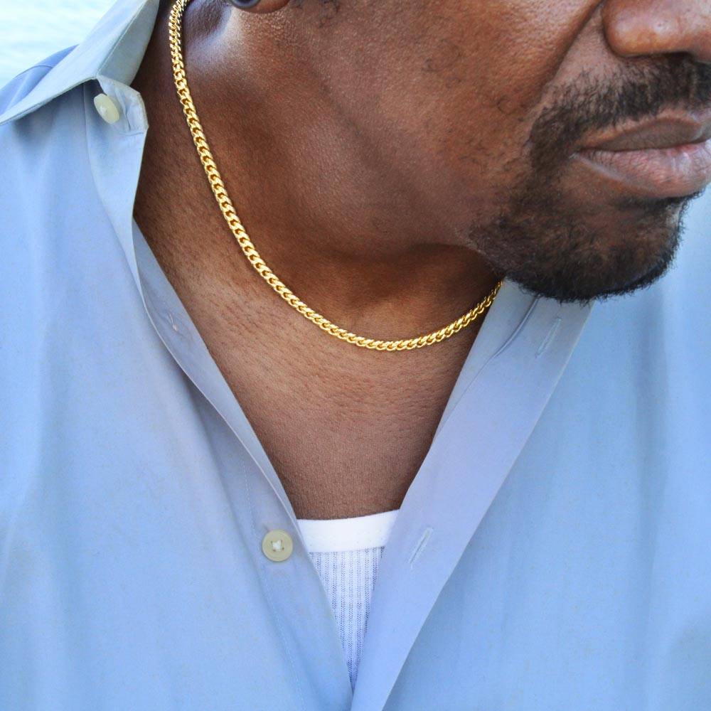 Next Christmas Dad Cuban Link Chain Necklace